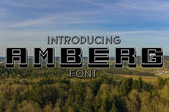Amberg Typeface: A Bold Choice for Editorial Design