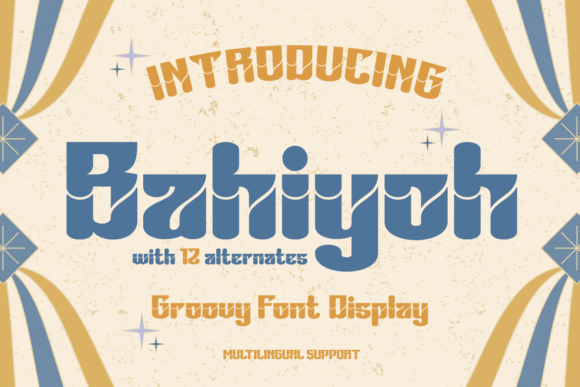 Bahiyoh Font: Vintage Elegance for Modern Marketing