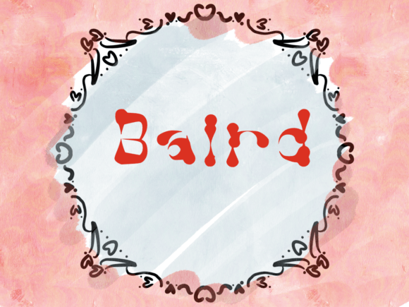 Baird: A Display Font That Brings Text to Life
