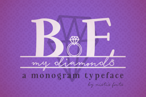 Be My Diamond Font: A Timeless Display Typeface
