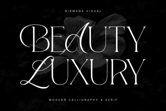 Beauty Luxury Font for Modern Branding and Creative Projects