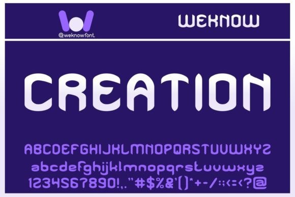 Creation Font: A Gothic Display Typeface for Editorial Elegance
