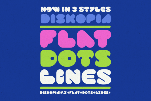 Diskopia Display Font for Editorial Design