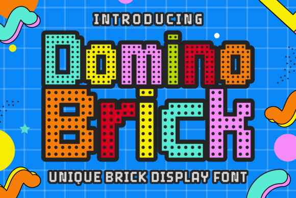Domino Brick Font Review for Creative Branding Projects
