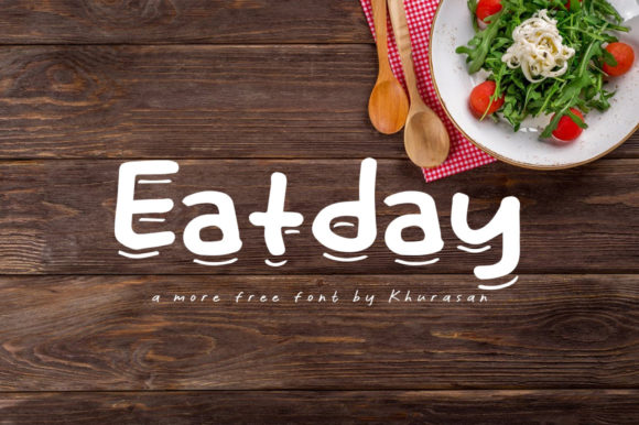 Eatday Font: A Modern Display Typeface for Creative Projects