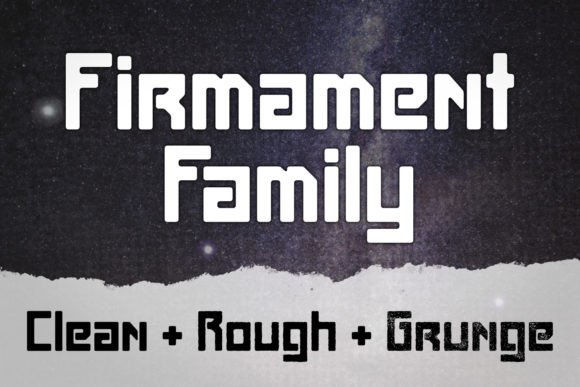 Firmament Family Font for Bold Branding and Display Projects