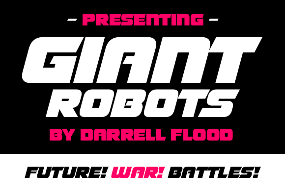 Giant Robots Font: A Modern Typeface for Business Design