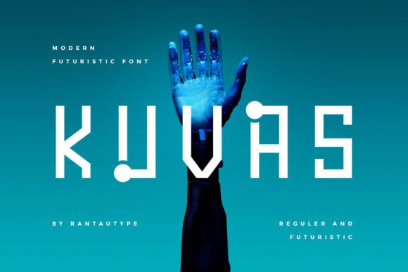 Kuvas Font: Elevate Your Brand with Futuristic Typography