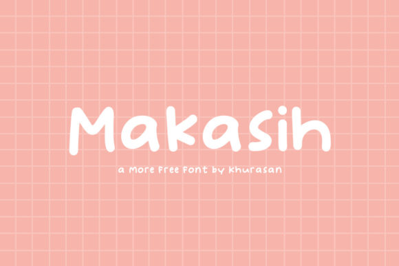 Makasih Font for Creative Crafts and Branding