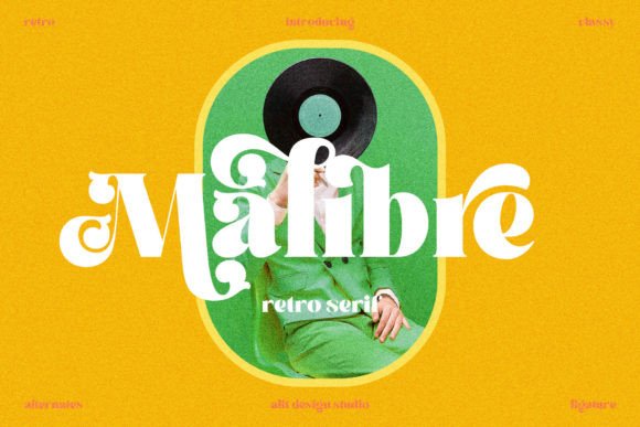 Malibre Font Review: A Stylish Display Typeface for Brand Design