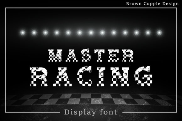Master Racing Font: A Retro-Styled Typeface for Editorial Design