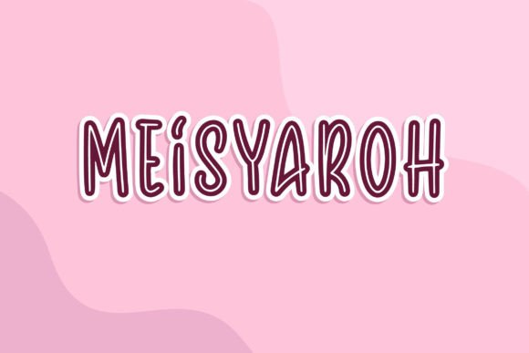 Meisyaroh Font for Modern Business Branding