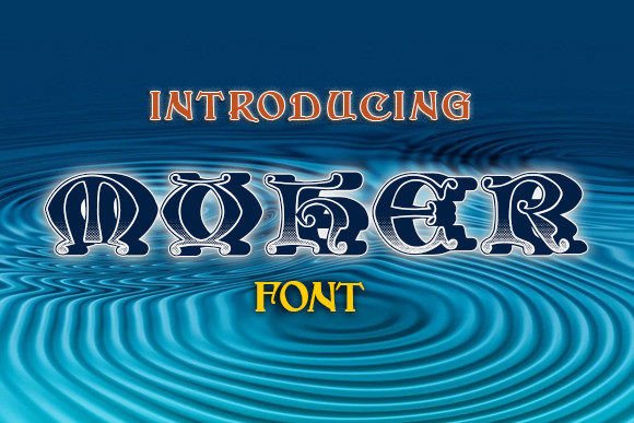 Moher Font for Eye-Catching Branding and Marketing Design