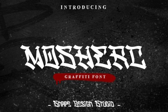 Mosherc Font: Urban Style for Modern Design