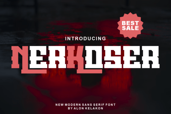 Nerkoser Font for Polished Branding and Display Design