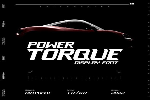 Power Torque Font for High-Impact Sports Campaigns