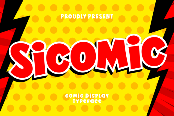 Sicomic: A Playful Display Font for Digital Branding