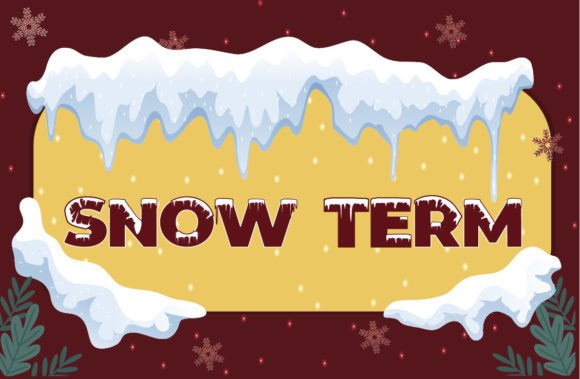 Snow Term Font: Elevate Your Winter Campaigns with Bold Elegance