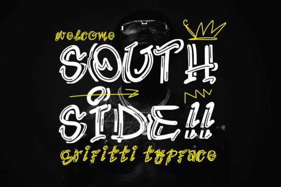 South Side Font: Urban-Styled Display Typeface for Craft Creations