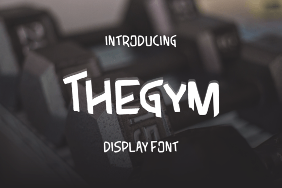 Thegym Font: A Bold Display Typeface for Editorial Excellence