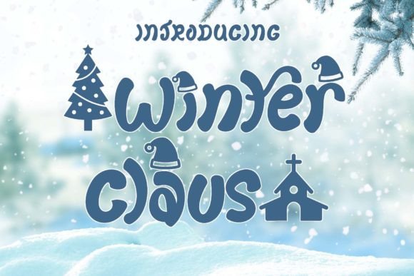 Winter Claus Font: Festive Display Typography for Marketers