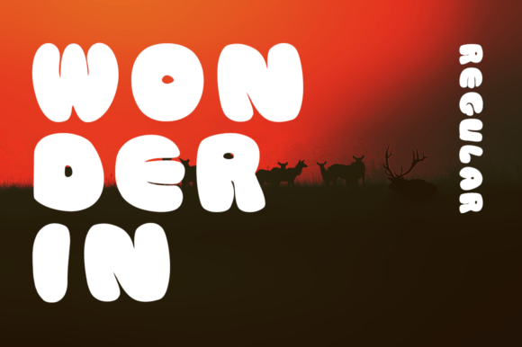 Wonderin Font: A Playful Typeface for Digital Projects