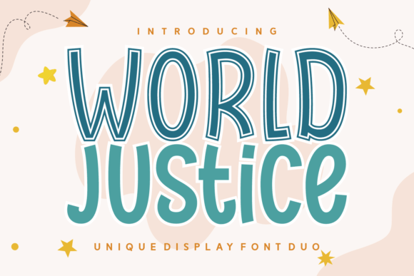 World Justice Font for Playful Web Design